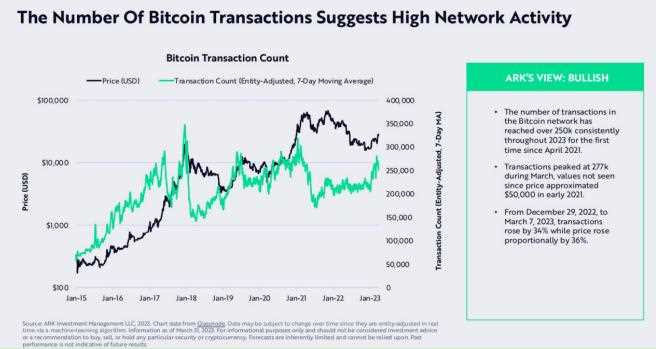 ARK Invest上调比特币（BTC）预测至240万美元，展望未来的加密货币乐观展望