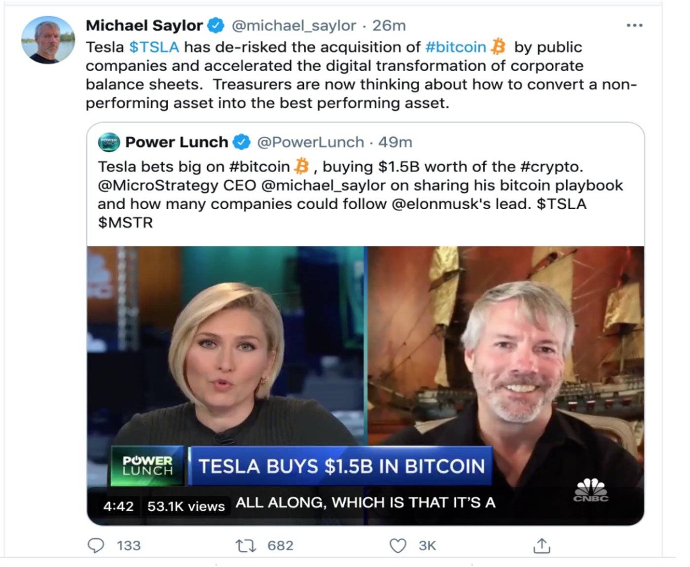 Michael Saylor的抄底比特币策略，揭秘其背后的战略逻辑与决策智慧